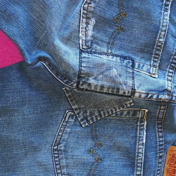 Lucky patch boho flare jeans - Picture 4 of 4